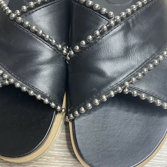 Zara Slippers Mules Clogs Slip On Embellished - Picture 6 of 8
